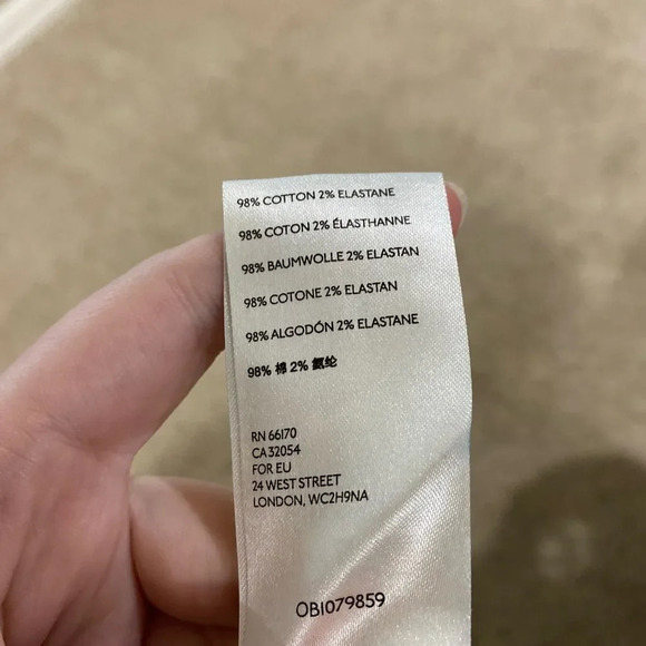 ANTHROPOLOGIE Pilcro Embroidered Cuff Hem Slim Straight Jeans 25 - Picture 8 of 9